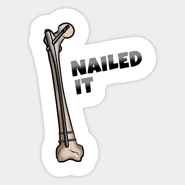 Nailed It Sticker by MilesNovelTs